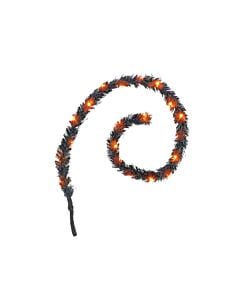 Lit Black Garland