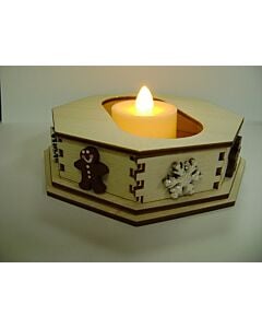 Snowflake Tea Light Base