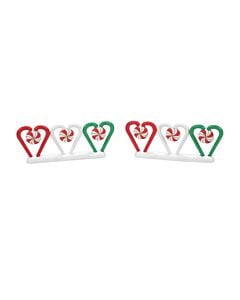 Candy Cane Fence, Set of 2