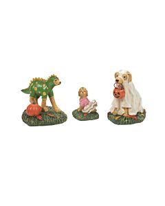 Family Halloween Pups, Set of 3