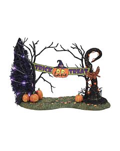 LIT Trick or Treat Lane Entrance
