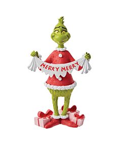 Merry Grinch Figurine