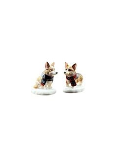 Highland Corgis, Set of 2