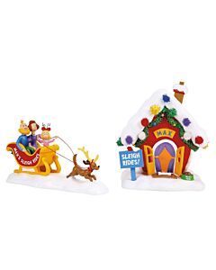 Max's Sleigh Rides, Set of 2