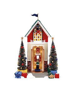 Snow Village Nutcracker Sentry