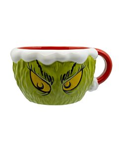 Santa Grinch Sculpted Mug