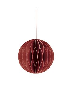 Honeycomb Ball, Deep Red