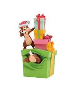 Chip and Dale with Christmas Presents