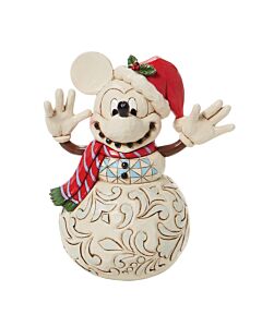 Mickey Mouse Snowman - Snowy Smiles