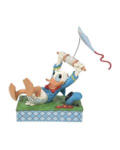 Donald Duck with a Kite