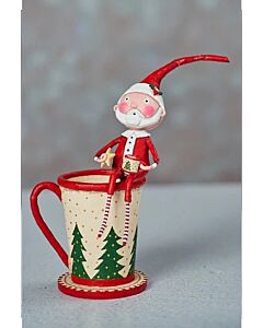 Cocoa and Cookies Santa