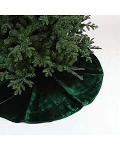 Emerald Velvet Tree Skirt, 84"