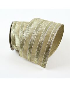 Gold Frosty Stripes