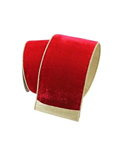 Red Flashy Velvet, 2.5"