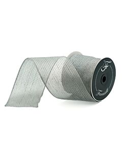 Silver Tinsel Shimmer, 3.7"