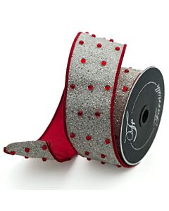 Red and White with Glitter