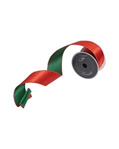 Red and Emerald Satin Duo