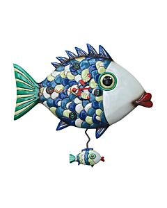 Fishy Lips the Fish Clock