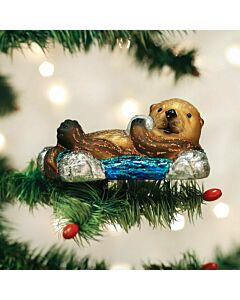 Floating Sea Otter