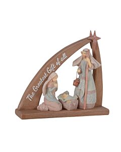 Nativity Creche with Star