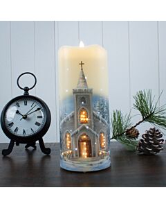 The Chapel Fiber Optic Candle