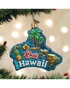 Hawaiian Islands Ornament