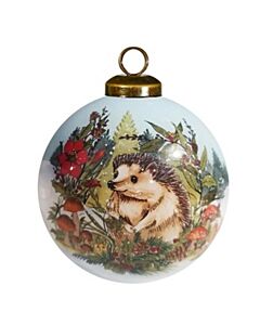 Winter Woodland Hedgehog Ornament