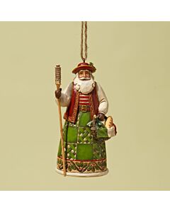 Italian Santa Ornament