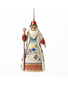 Greek Santa Hanging Ornament