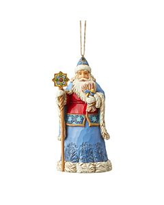Ukraine Santa Ornament