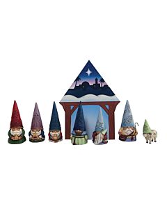 Gnome Christmas Pageant 8PcSet -