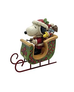 One Dog Open Sleigh