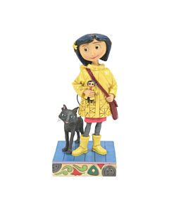 Coraline in Yellow Raincoat