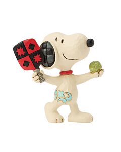 Mini Snoopy Playing Pickleball