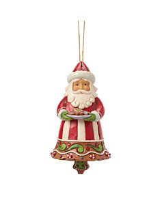 Gingerbread Santa Bell