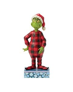 Grinch Wearing PJ's