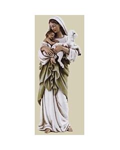Madonna & Child with Lamb - 4''
