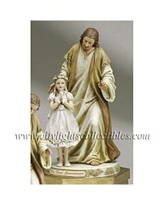 Jesus with Praying Girl