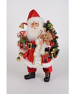 Lighted Good Tidings Santa
