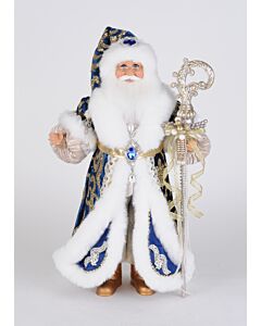 Lighted Sapphire Royale Santa