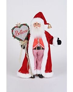 Lighted Believe in the Magic Santa
