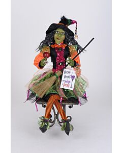 Glitzy Wine Witch