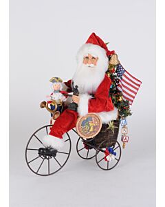 Lighted Santa's Liberty Ride