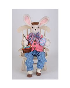 Artist Bunny w/Chair