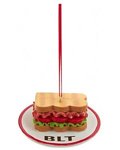 BLT Sandwich on a Plate