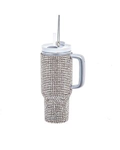 Crystal Tumbler Ornament