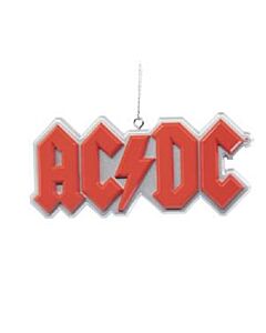 AC/DC Logo Ornament