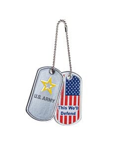 U.S. Army "This We'll Defend" Dog Tag