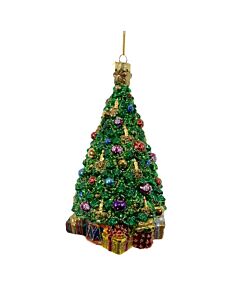 Bellissimo Elegant Glass Christmas Tree