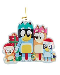 Bluey "Hooray It's Christmas" Ornament